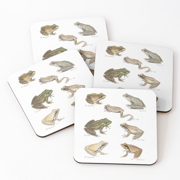 Item preview, The Art of Tree Frogs [Australasian treefrog illustrations] designed and sold by Hannah Mathews.