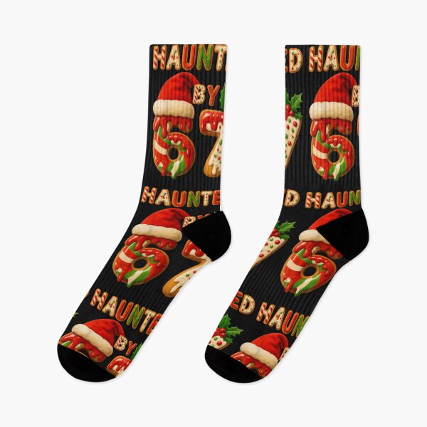 Item preview, Haunted By 67 Funny Six Seven Meme 6 7 Christmas designed and sold by cawtoon.