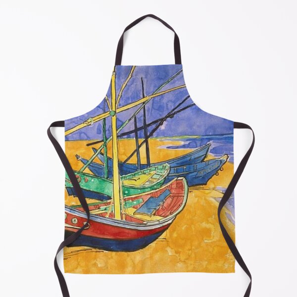 Item preview, Fishing Boats on the Beach designed and sold by SharonTheFirst.