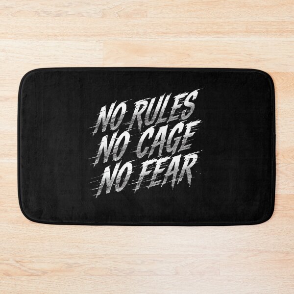 Item preview, No Rules No Cage No Fear Speed Biker Design designed and sold by MotoRebel.