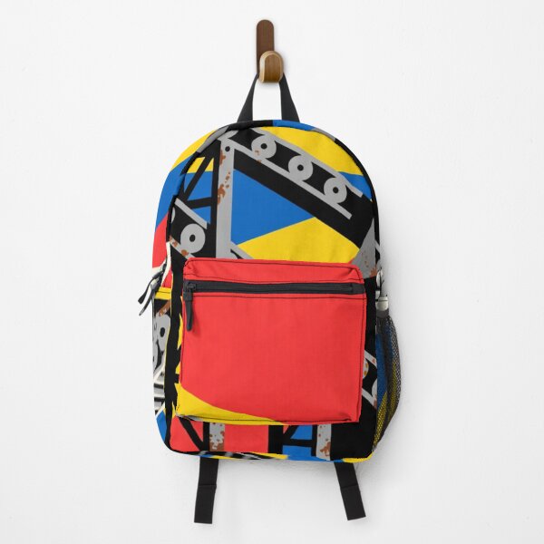 Item preview, Industrial Rhythm: Geometric Machinery in Bold Colors designed and sold by TwoDotsStudio.