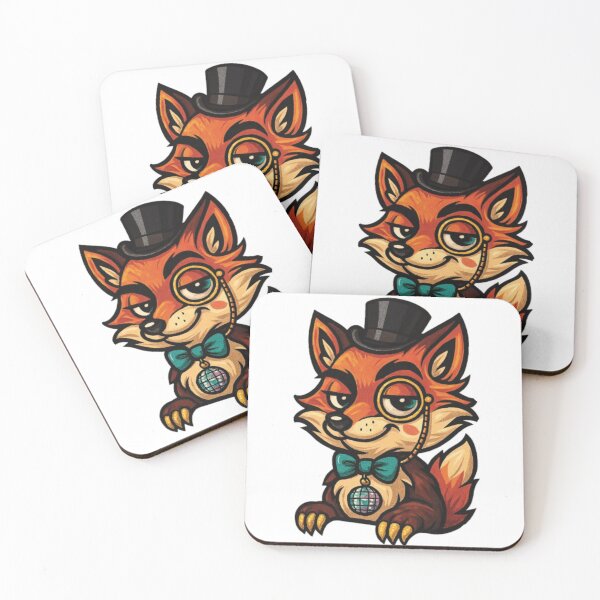 Item preview, Dapper Disco Fox in Top Hat designed and sold by Mindful56.