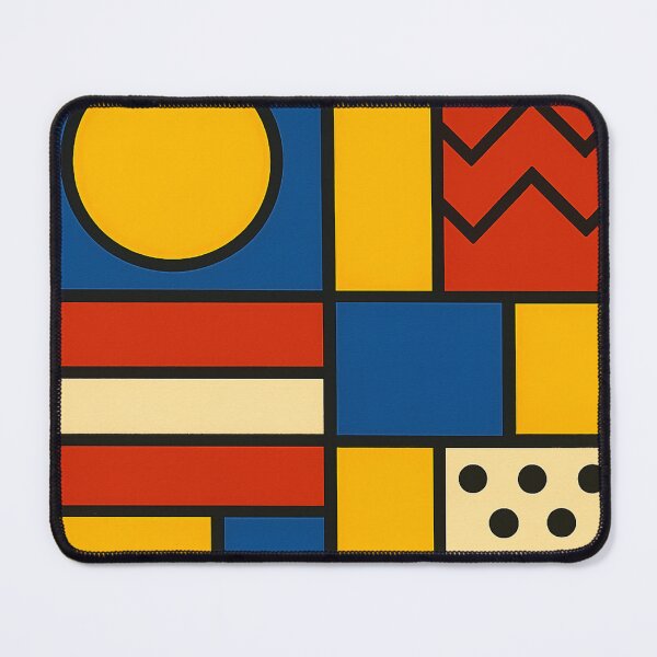 Item preview, Bold Geometry: A Play of Primary Colors and Shapes designed and sold by TwoDotsStudio.
