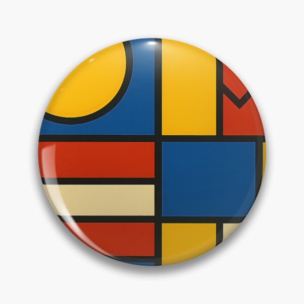 Item preview, Bold Geometry: A Play of Primary Colors and Shapes designed and sold by TwoDotsStudio.