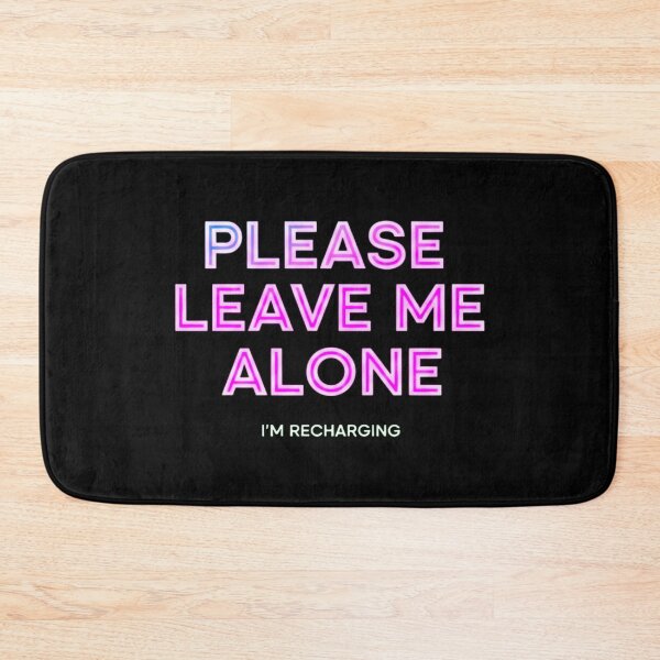 Item preview, Introvert Recharging Neon Sign Quote designed and sold by SholoStudio.