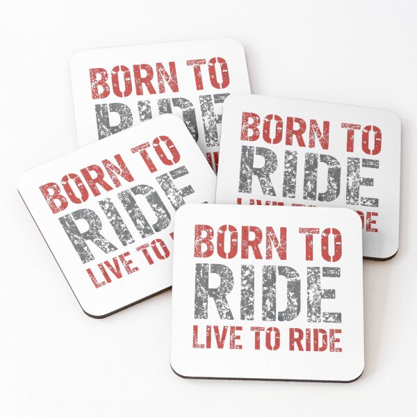 Item preview, Born to Ride Live to Ride – Rebel Biker Quote designed and sold by MotoRebel.