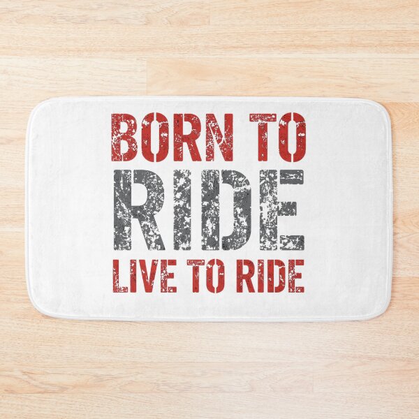 Item preview, Born to Ride Live to Ride – Rebel Biker Quote designed and sold by MotoRebel.