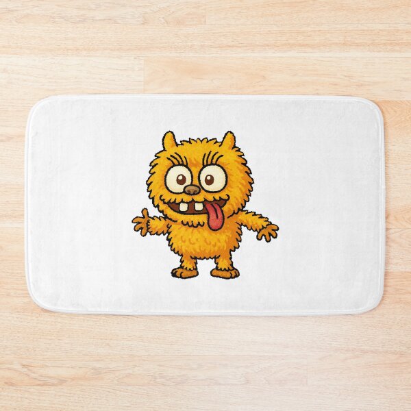 Item preview, Cute Orange Monster | Funny Creature Sketch designed and sold by dnyl.