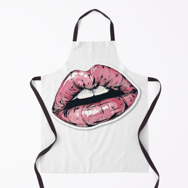 Item preview, Cyberpunk Lips – Futuristic Pop Art Illustration designed and sold by Grafititee.