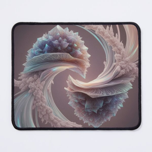 Item preview, Ethereal Crystalline Swirls in Cosmic Duality designed and sold by Bilikaru.