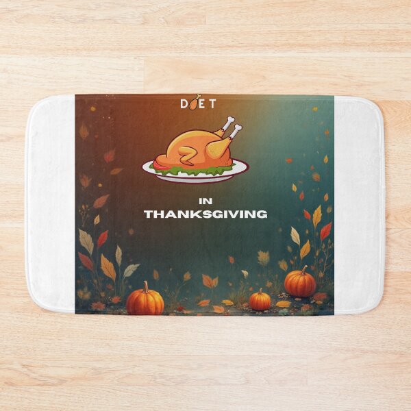 Item preview, There is No Diet in Thanksgiving designed and sold by DD-TravelArt.