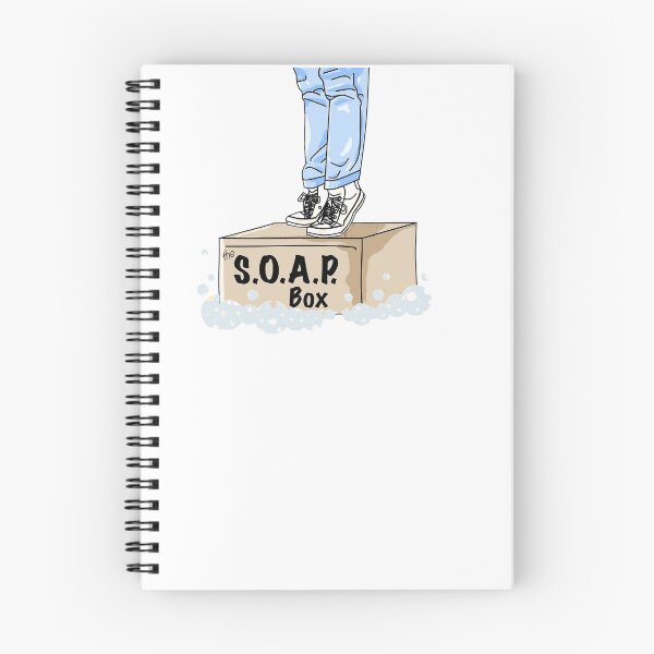 Item preview, The S.O.A.P. Box Logo (Cutout) designed and sold by Grey Area Visionaries.