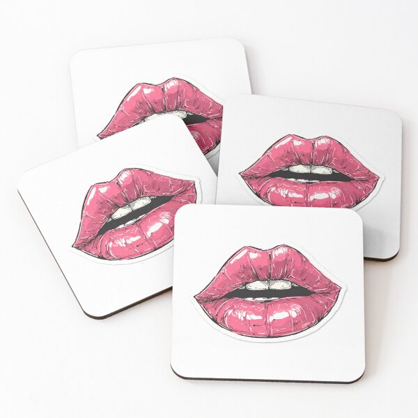 Item preview, Cyberpunk Lips – Futuristic Pop Art Illustration designed and sold by Grafititee.