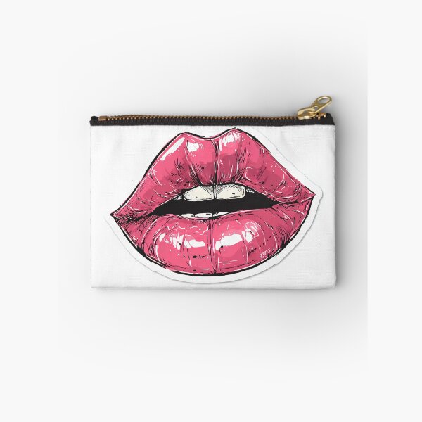 Item preview, Cyberpunk Lips – Futuristic Pop Art Illustration designed and sold by Grafititee.