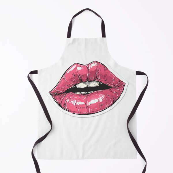 Item preview, Cyberpunk Lips – Futuristic Pop Art Illustration designed and sold by Grafititee.
