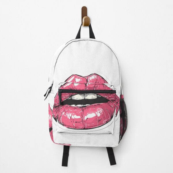 Item preview, Cyberpunk Lips – Futuristic Pop Art Illustration designed and sold by Grafititee.