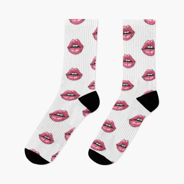 Item preview, Cyberpunk Lips – Futuristic Pop Art Illustration designed and sold by Grafititee.