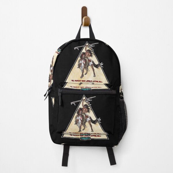 Item preview, Indian Warrior... Sitting Bull Sticker designed and sold by CyberSoulCodex.