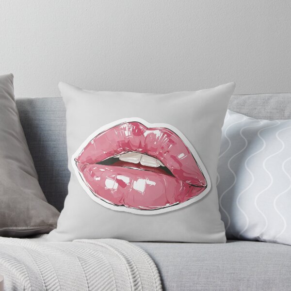 Item preview, Cyberpunk Lips – Futuristic Pop Art Illustration designed and sold by Grafititee.