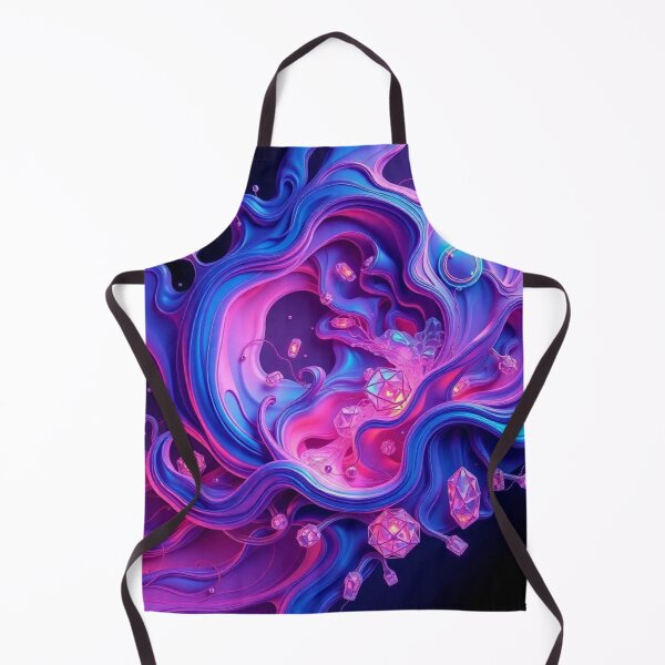 Item preview, Mystical Gem Swirls in Purple Nebula Flow designed and sold by Bilikaru.