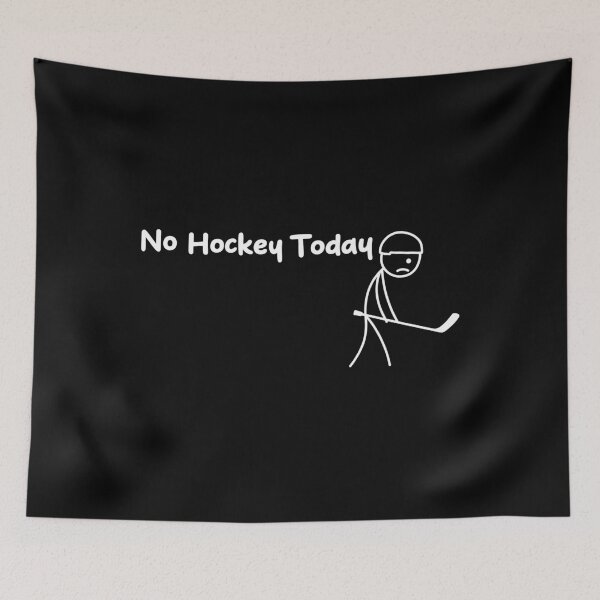 Item preview, Sad Hockey Player No Game T-Shirt designed and sold by LarryMBrown.