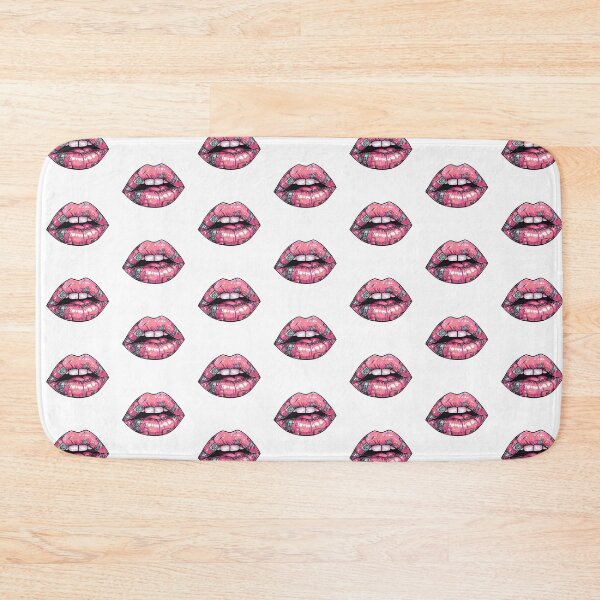 Item preview, Cyberpunk Lips – Futuristic Pop Art Illustration designed and sold by Grafititee.