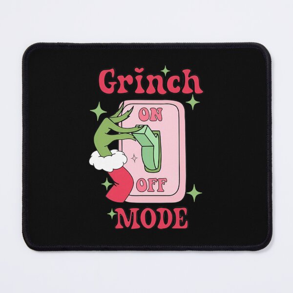 Item preview, Grinch Mode On – Funny Christmas Holiday Switch Design designed and sold by Talia Isaac.