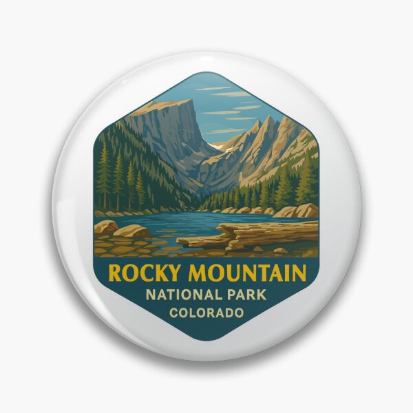Item preview, Rocky Mountain National Park Colorado Sticker designed and sold by Ismeal Von.