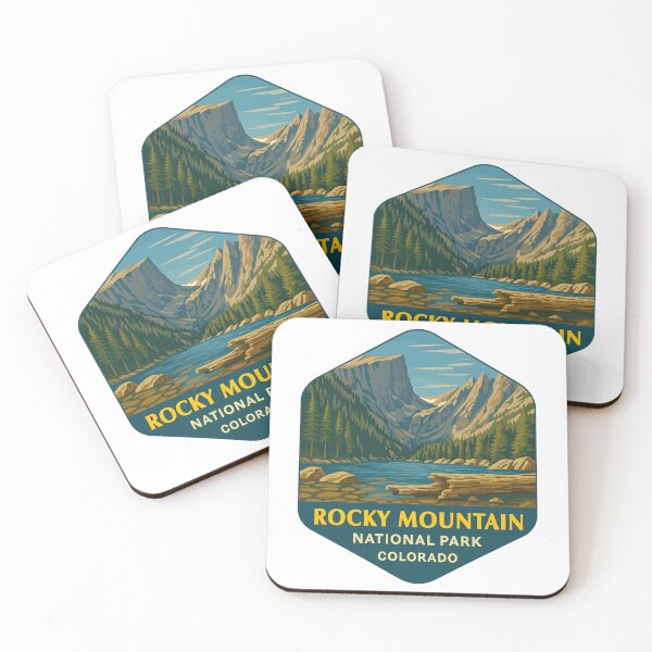 Item preview, Rocky Mountain National Park Colorado Sticker designed and sold by Ismeal Von.