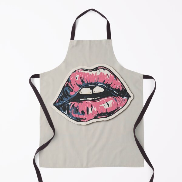 Item preview, Cyberpunk Lips – Futuristic Pop Art Illustration designed and sold by Grafititee.