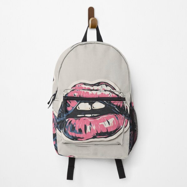 Item preview, Cyberpunk Lips – Futuristic Pop Art Illustration designed and sold by Grafititee.