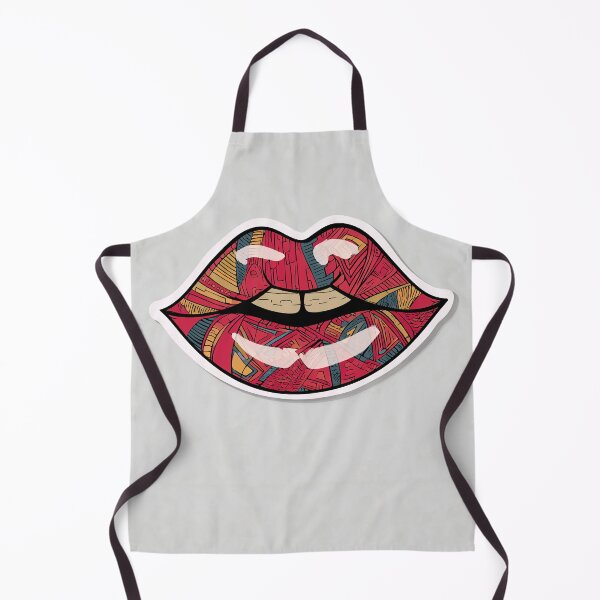 Item preview, Cyberpunk Lips – Futuristic Pop Art Illustration designed and sold by Grafititee.