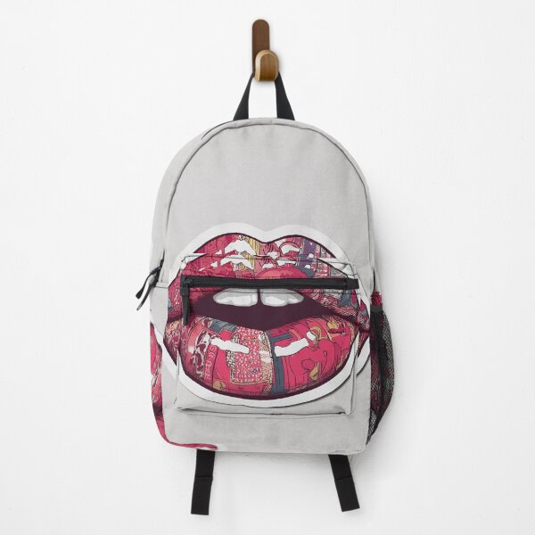 Item preview, Cyberpunk Lips – Futuristic Pop Art Illustration designed and sold by Grafititee.
