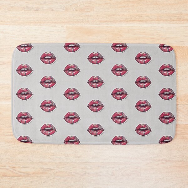 Item preview, Cyberpunk Lips – Futuristic Pop Art Illustration designed and sold by Grafititee.