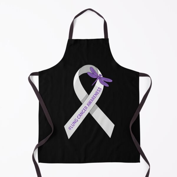 Item preview, Dragonfly White Ribbon Lung Cancer Awareness designed and sold by PunkNation-Arts.