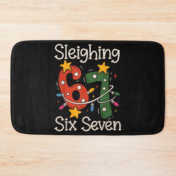 Item preview, Sleighing Six Seven 67 Meme Christmas Gen Z Alpha Slang designed and sold by TalalosART.