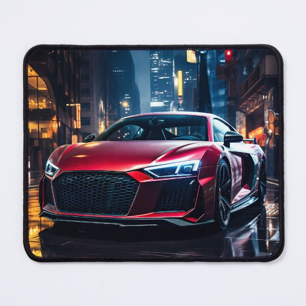 Item preview, Futuristic Sports Machine Displayed On Illuminated Urban Streets designed and sold by RevUpDesign.