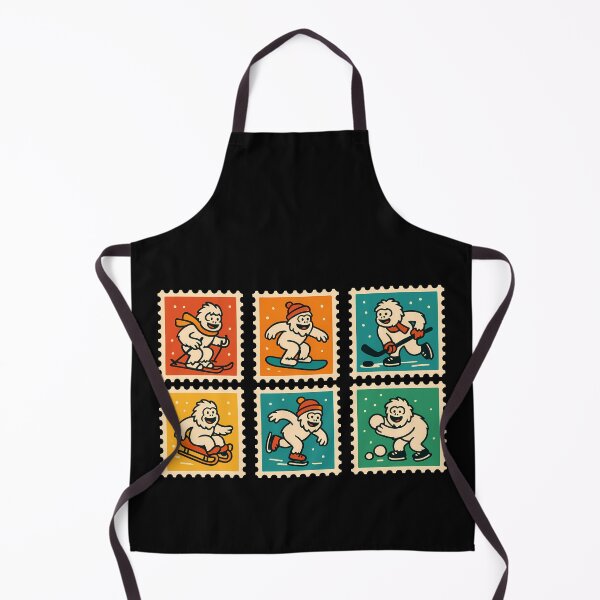 Item preview, Yeti Vintage Stamps designed and sold by Funny Vintage Stickers And T-Shirts.
