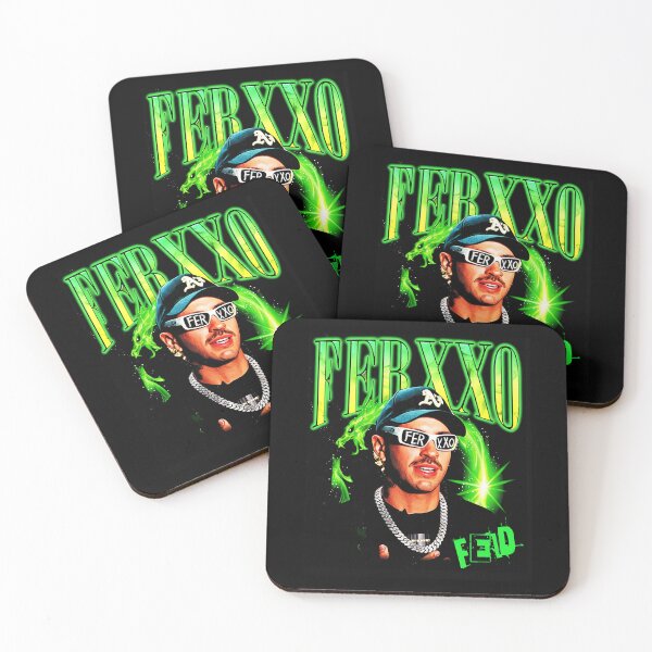 Item preview, Feid FERXXO Neon Style – Latin Music Art Portrait designed and sold by Lexie Reed.