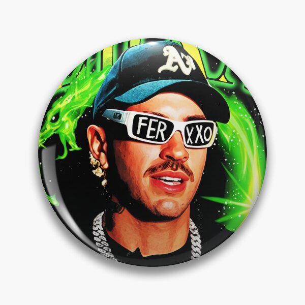 Item preview, Feid FERXXO Neon Style – Latin Music Art Portrait designed and sold by Lexie Reed.