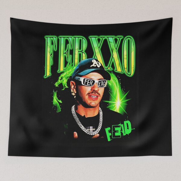 Item preview, Feid FERXXO Neon Style – Latin Music Art Portrait designed and sold by Lexie Reed.