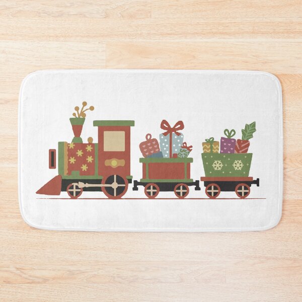 Item preview, Christmas Train. vintage. designed and sold by EunsooLee.