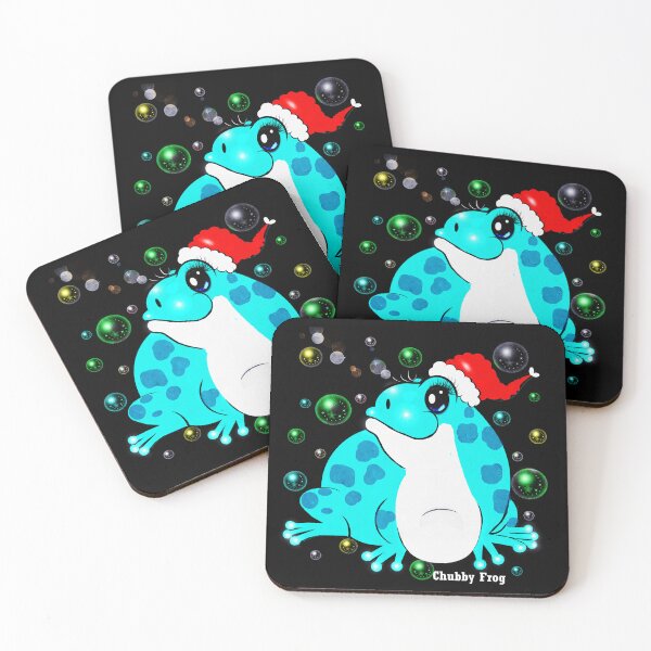 Item preview, Chubby Frog On Christmas Eve  designed and sold by Shirley cute art .