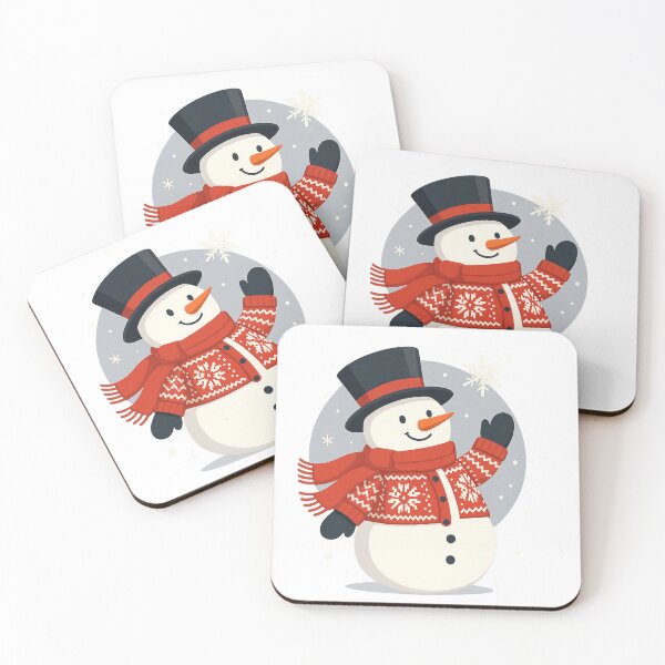 Item preview, Cheerful snowman in a Christmas sweater designed and sold by Bernd Friese.