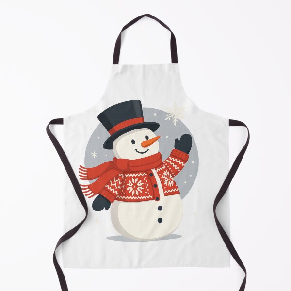 Item preview, Cheerful snowman in a Christmas sweater designed and sold by Bernd Friese.