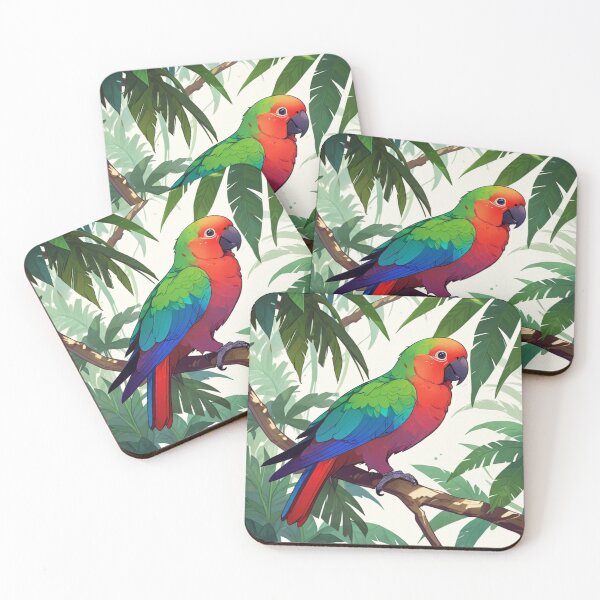 Item preview, Eclectus Parrot – The Vibrant Gem of the Rainforest designed and sold by Wildtastic .