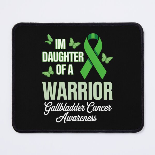 Item preview, Daughter Of A Warrior Gallbladder Cancer Awareness designed and sold by Moon-Ape.