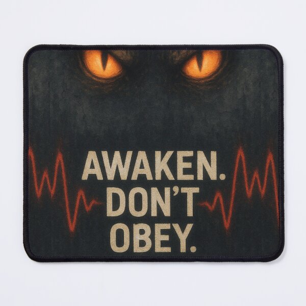 Item preview, AWAKEN. DON’T OBEY. —BLACKDRAGON1661 designed and sold by Blackdragon1661- original.