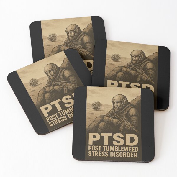 Item preview, Arc Raiders PTSD (Post Tumbleweed Stress Disorder) designed and sold by Magical Merch.