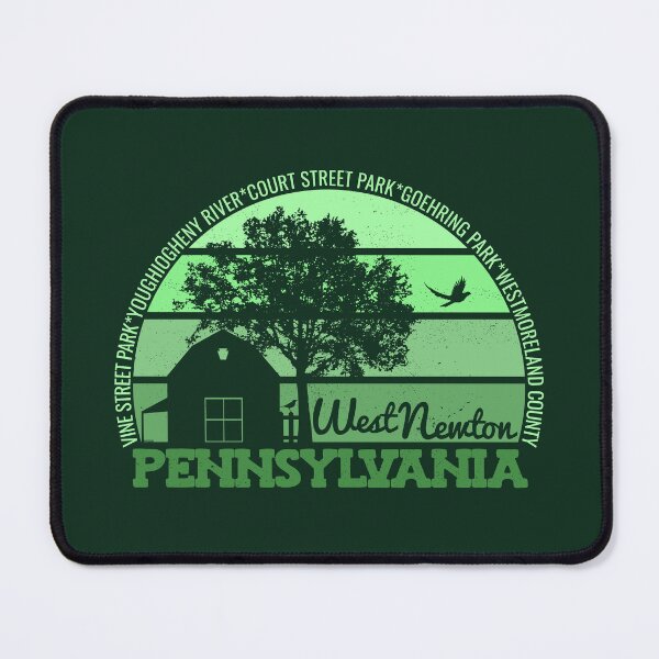 Item preview, West Newton Pennsylvania Sunset Retro Vintage Local Pride Logo designed and sold by CRHPOD20.